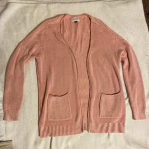 Pink cardigan